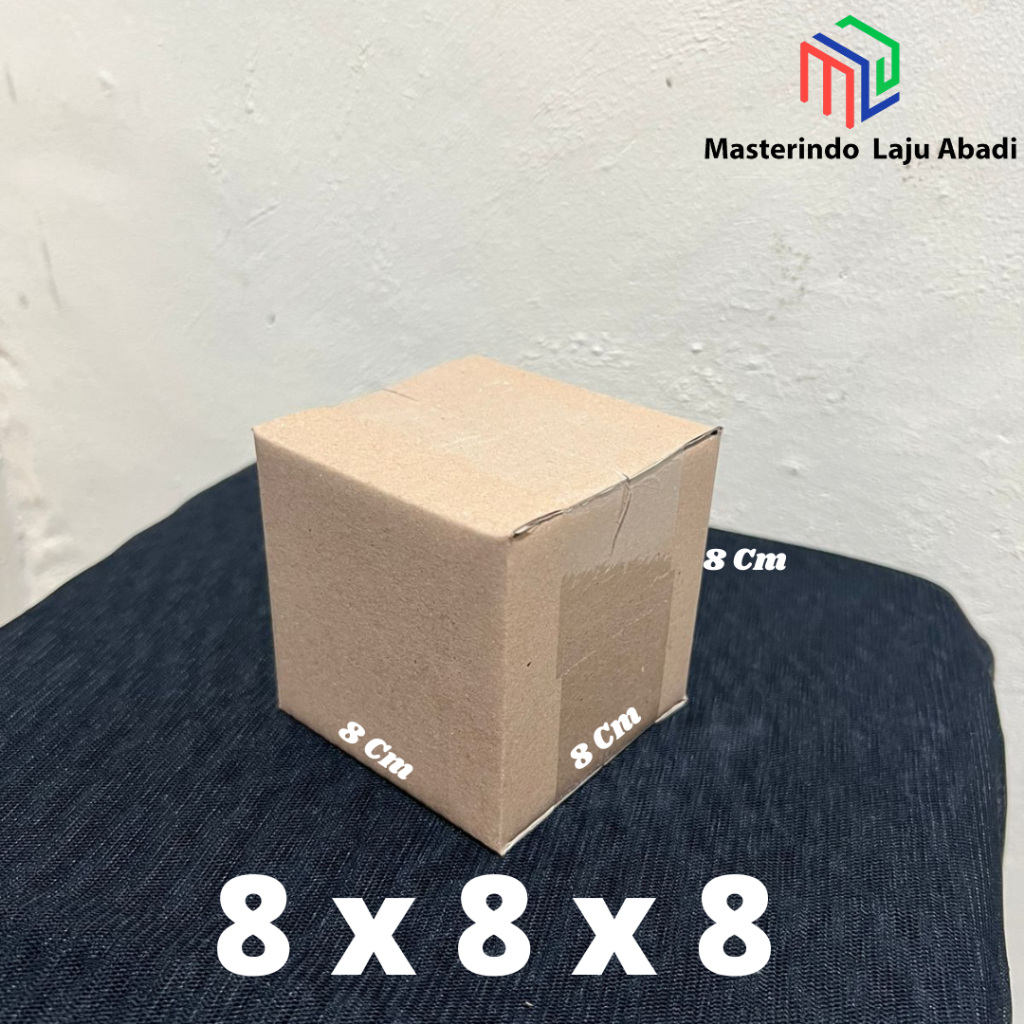 

Kardus Polos 8x8x8 Cm B1