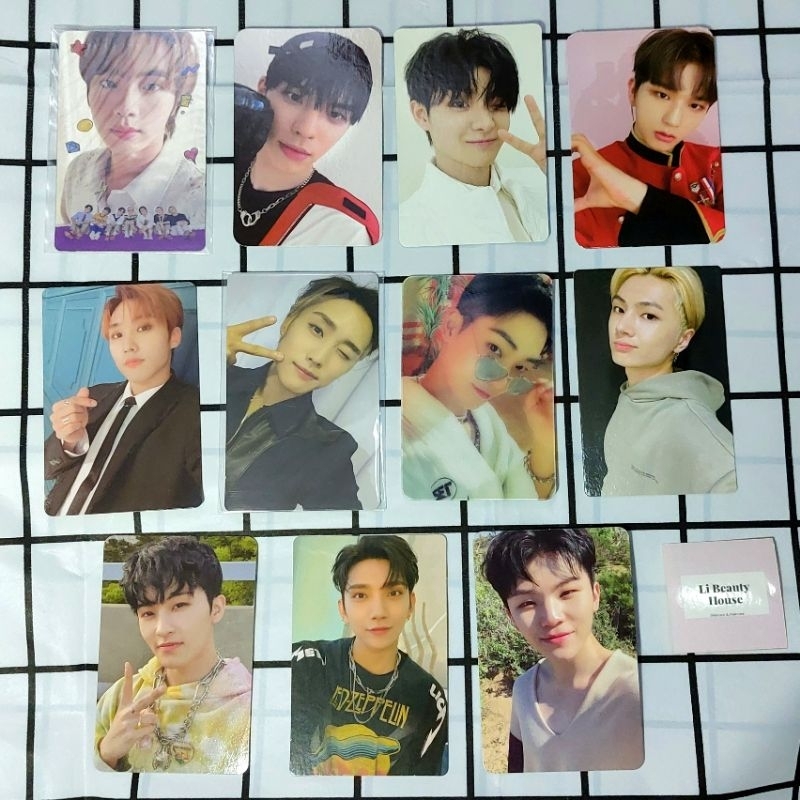 [ReadyStock] Photocard Mark NCT Dream, Jin BTS, Jihoon Treasure, Jacob + kevin Theboyz TBZ, Jay Enhy