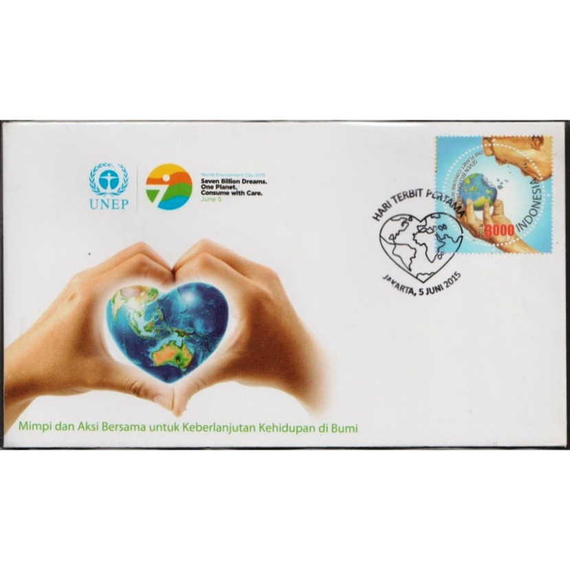 

Perangko Filateli M73 Indonesia SHP 05.06.2015 UNEP