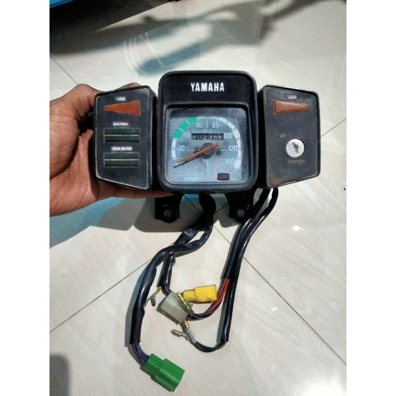 SPEEDOMETER SPIDOMETER YAMAHA YT115 ORIGINAL SECOND