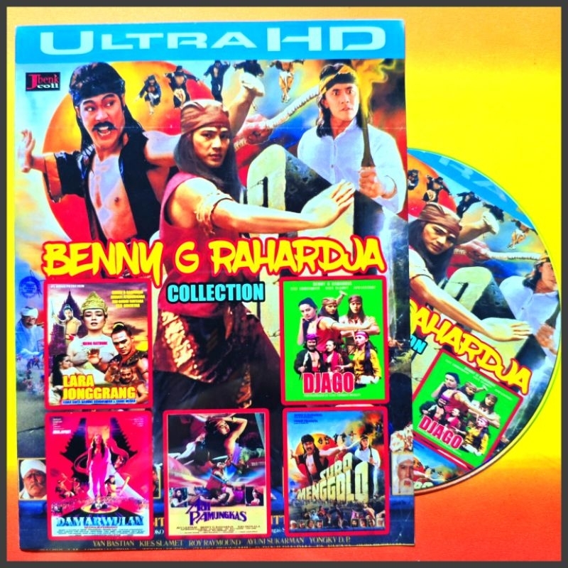 Kaset Film Indonesia Jadul Koleksi Lara Jonggrang - Djago - Damarwulan - Ajian Pamungkas - Suromengg