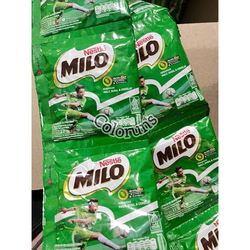 

Susu Milo Bubuk 22gr Rencengan