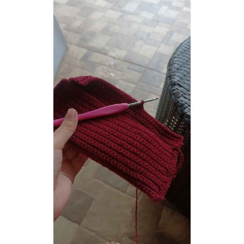 

Pencil Case Crochet | Tempat Pensil/Alat Rajut/Aksesoris Rajut