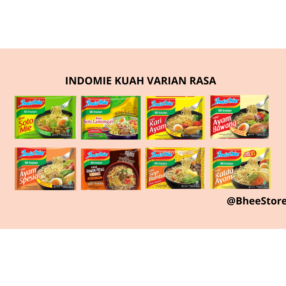 

Indomie Kuah Varian Rasa