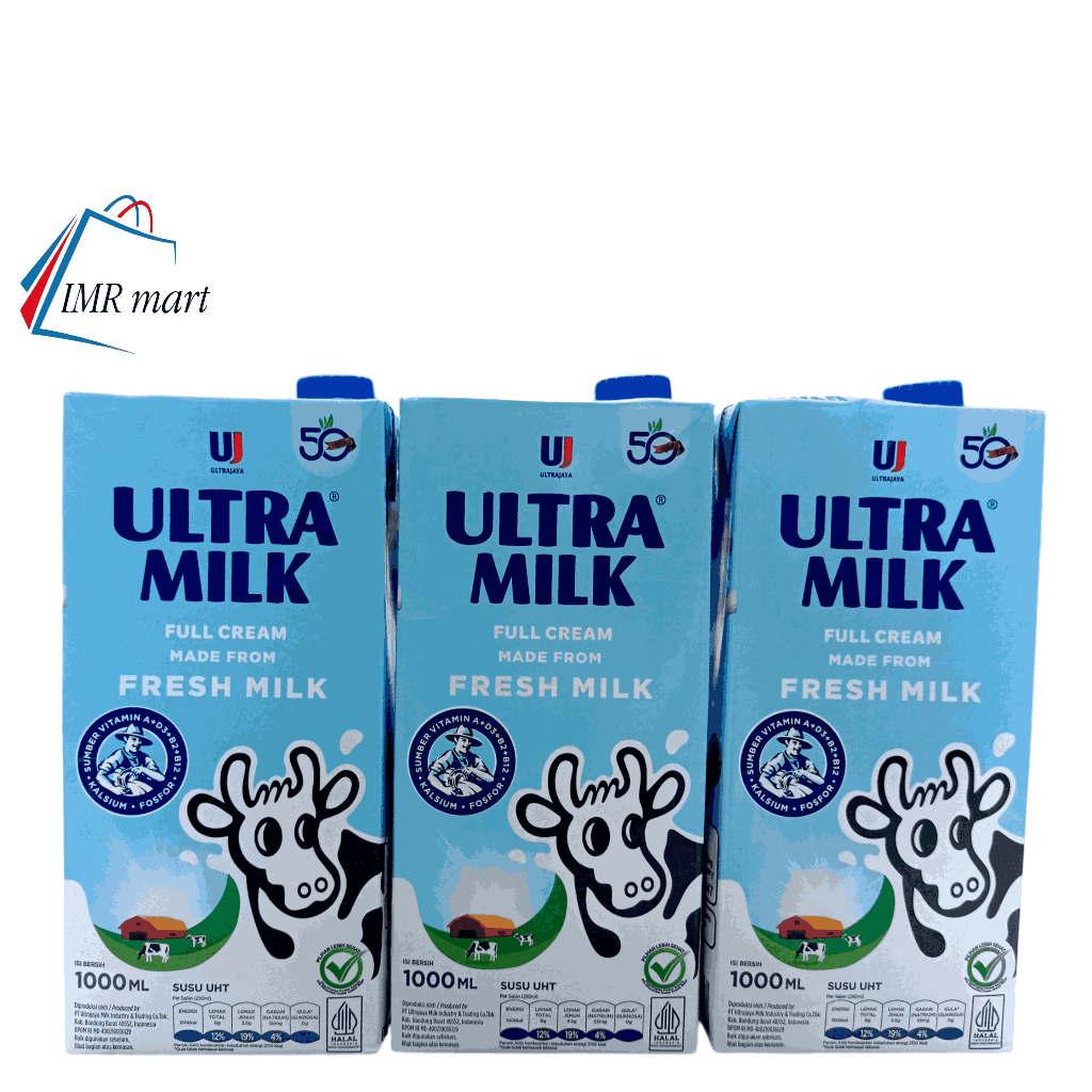 

UHT Ultra Milk 1000 Full Cream / Putih