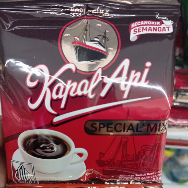 

Kapal Api Kopi Special Mix renteng isi 10 saset