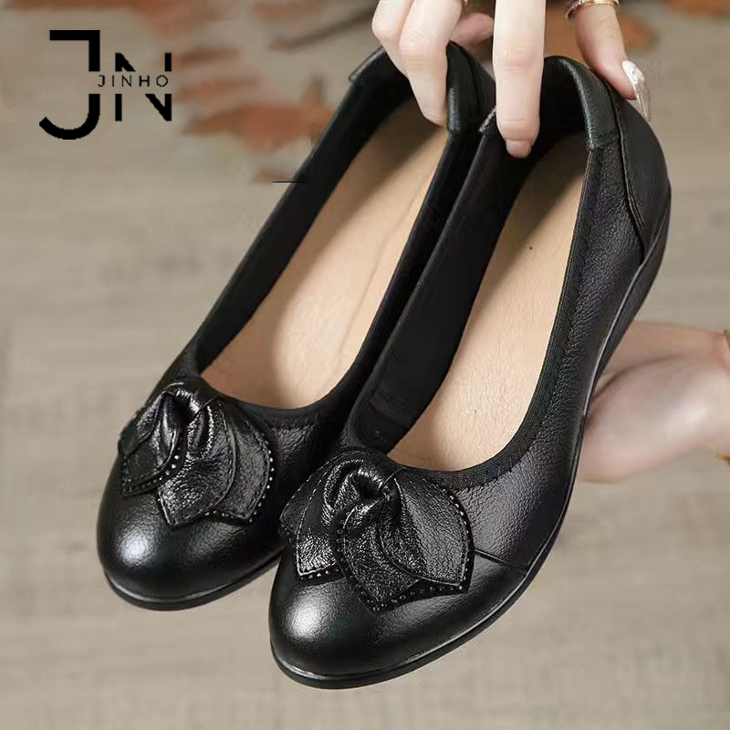 Jinho Sepatu flatshoes wanita kerja Import wedges kerja wanita sepatu kerja wanita