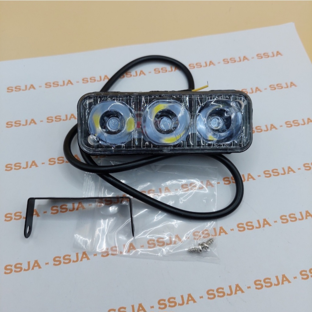 Lampu Tembak MINI Laser 3  mata universal