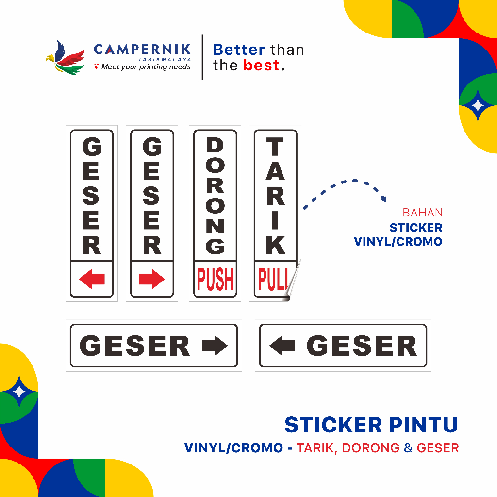 

STICKER PINTU TARIK DORONG & GESER KANAN KIRI / STICKER VINYL