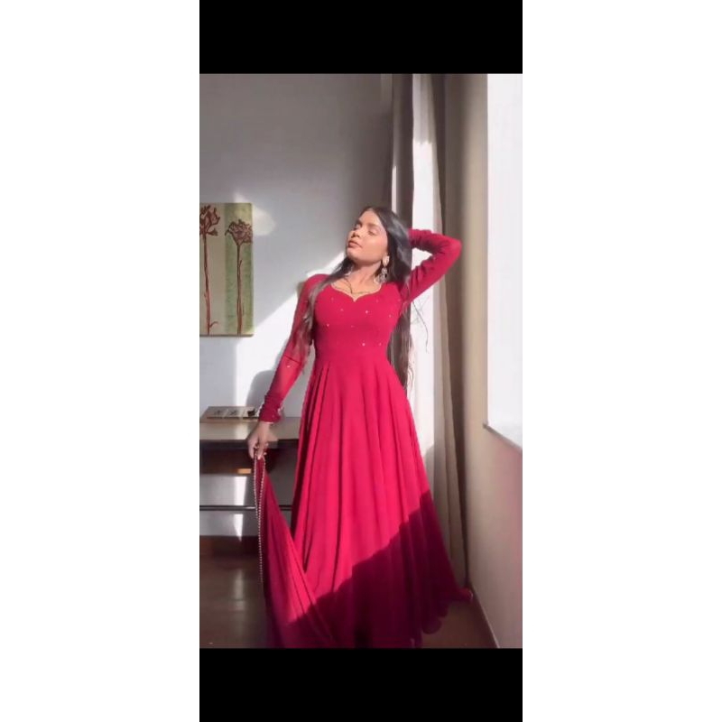 anarkali india set celana / muslim dress india