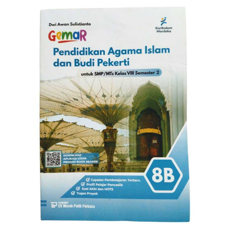 LKS Kurmer Merah Putih Gemar Pendidikan Agama Islam & Budi Pekerti SMP Kelas 8 Semester 2