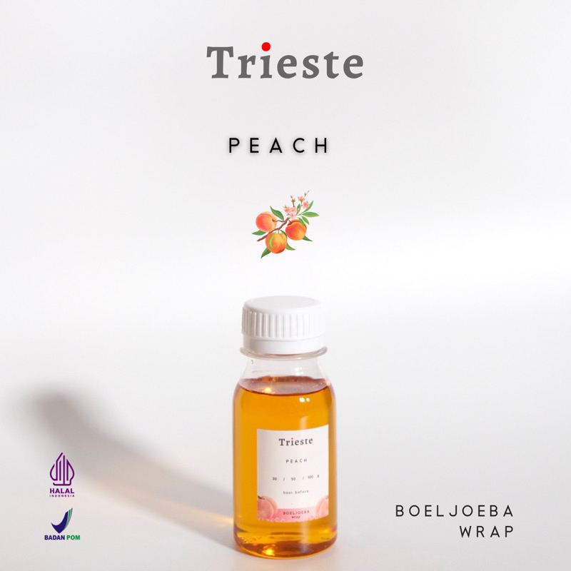 

Trieste Peach Syrup Repack [30, 50, 100] g