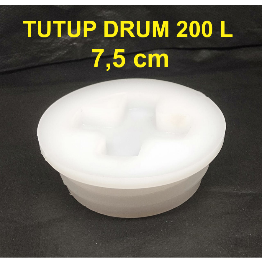 Tutup Drum Plastik 200 Liter 7,5 cm / Drum Plastik / Tutup Drum