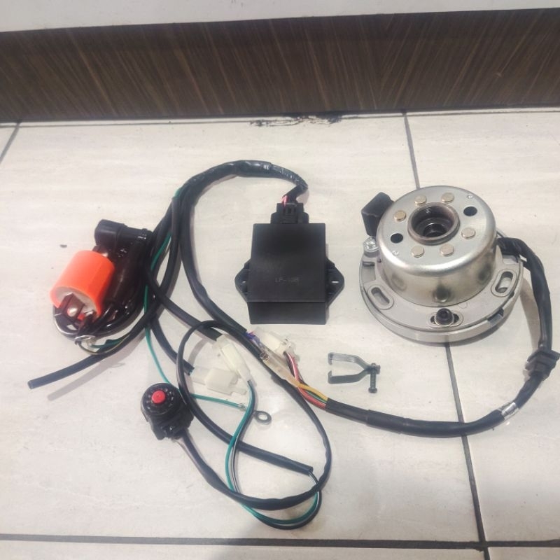 magnet YZ | PNP RX KING | pengapian lengkap YAMAHA YZ 125 | Fullset Tinggal Pasang