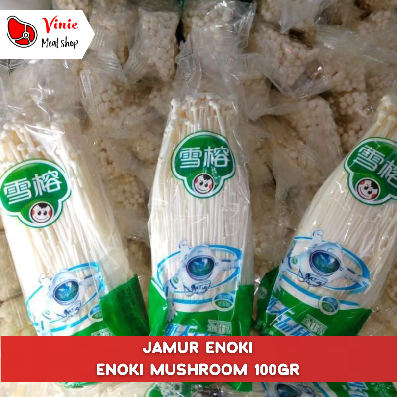 

Jamur Enoki / Enoki Mushroom 100gr