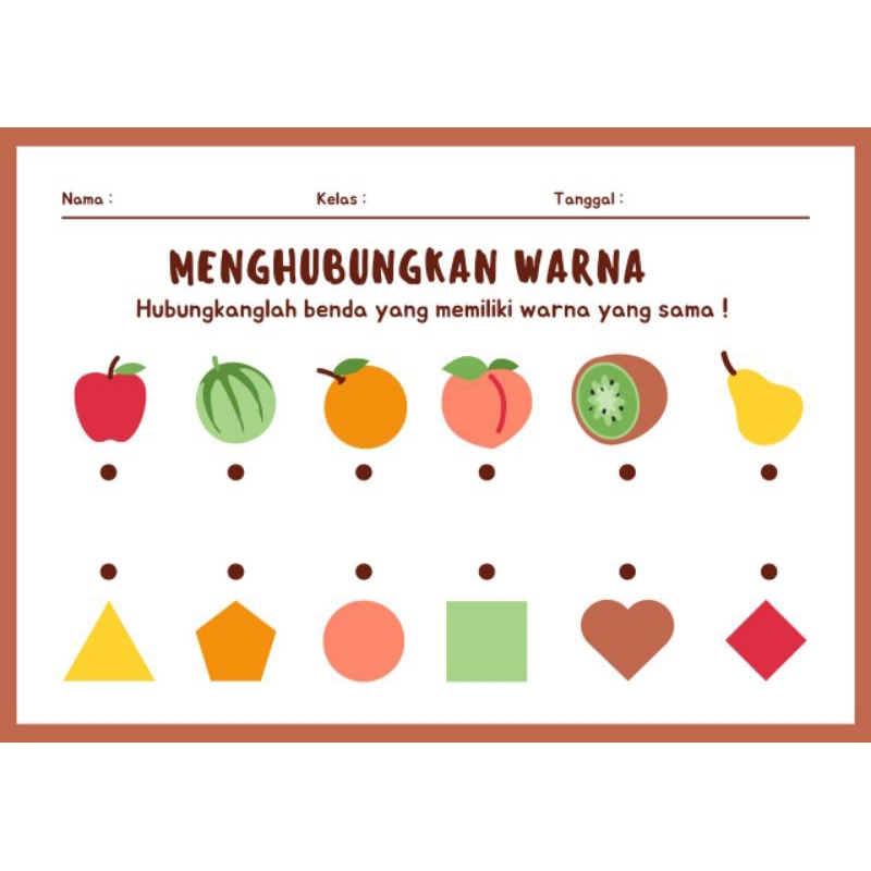 

worksheet anak usia dini
