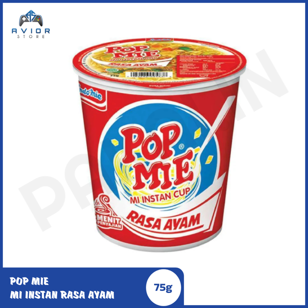 

POP MIE MI INSTAN RASA AYAM 75 GRAM 1 DUS