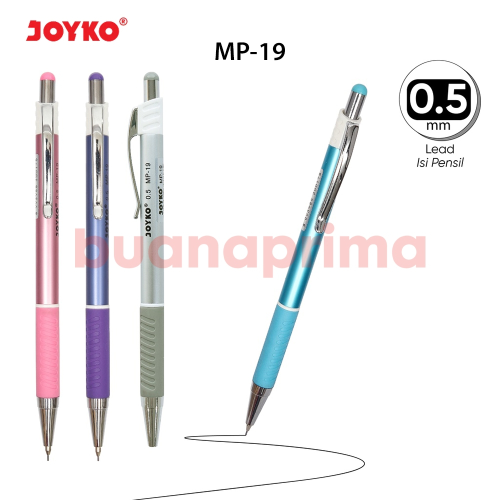 

Pensil Mekanik Joyko MP-19 0.5 mm Mechanical Pencil