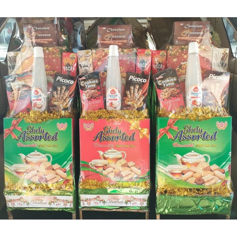 

PARCEL NATAL SNACKS THN BARU /KADO/HAMPERS/PREMIUM KUALITAS/TERLARIS/FREE KARTU UCAPAN/READYSTOK