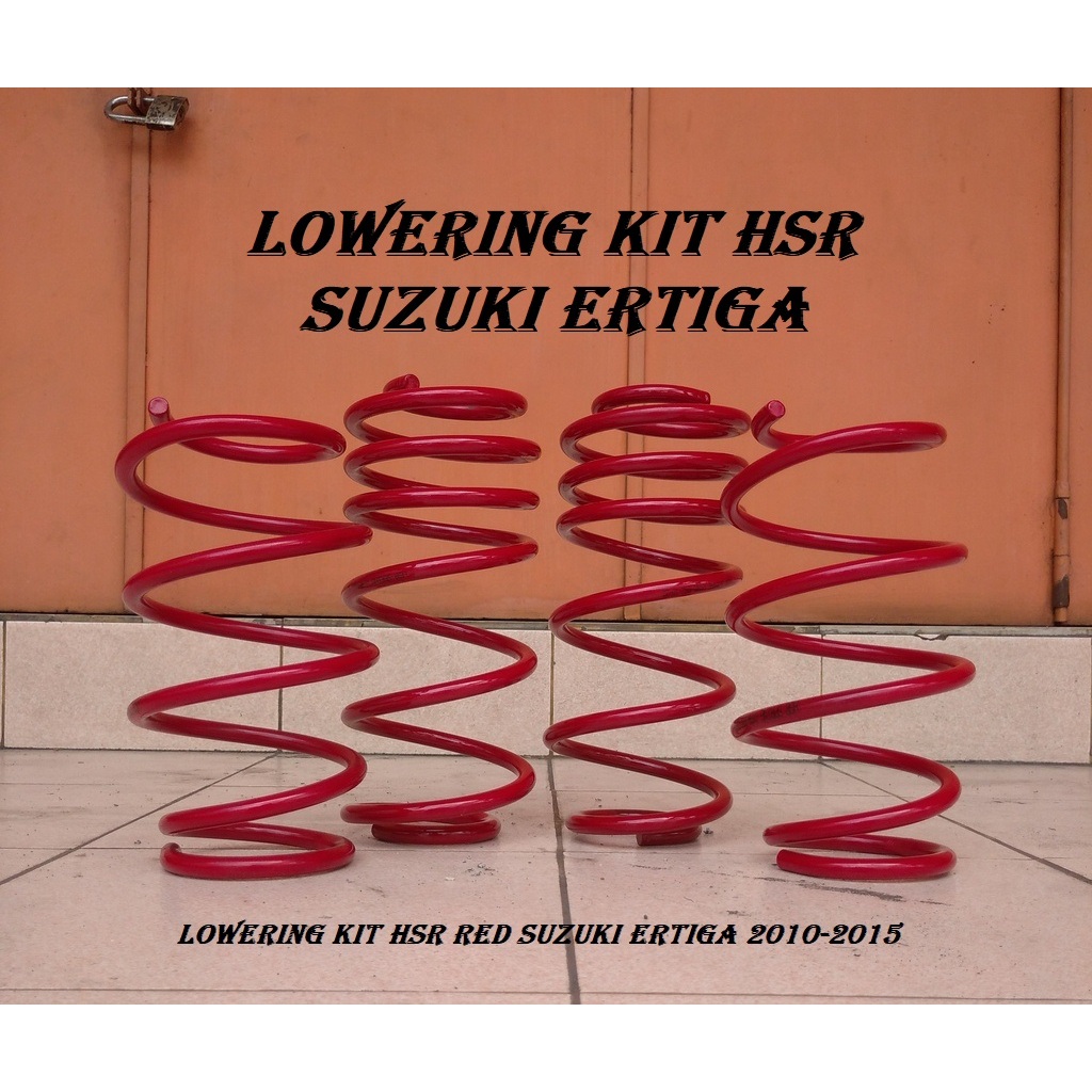 PER CEPER MOBIL ERTIGA BALENO SWIFT / LOWERING KIT RED HSR SUZUKI ERTIGA 2010-2015