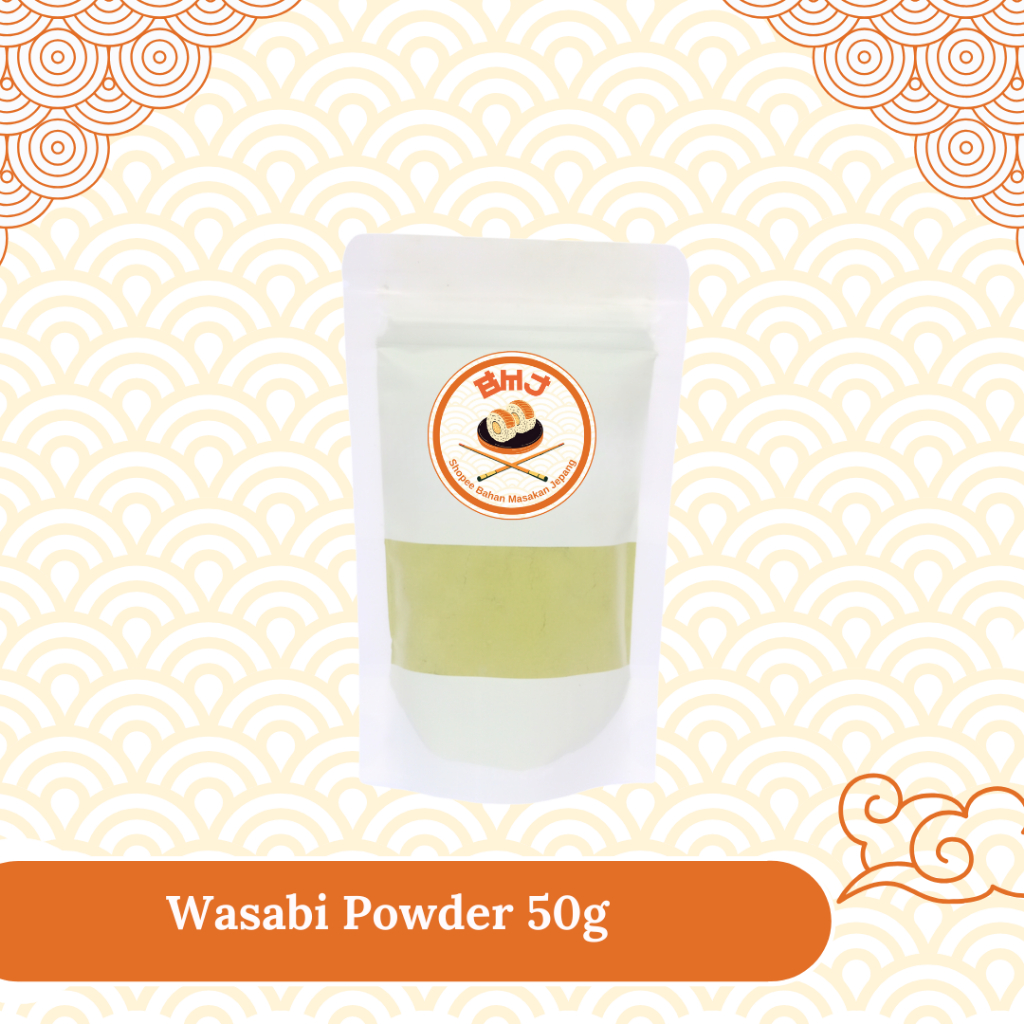 

Wasabi Powder Extra Hot 50 g │ Pasta Wasabi Bubuk Import untuk Sushi │ Horseradish