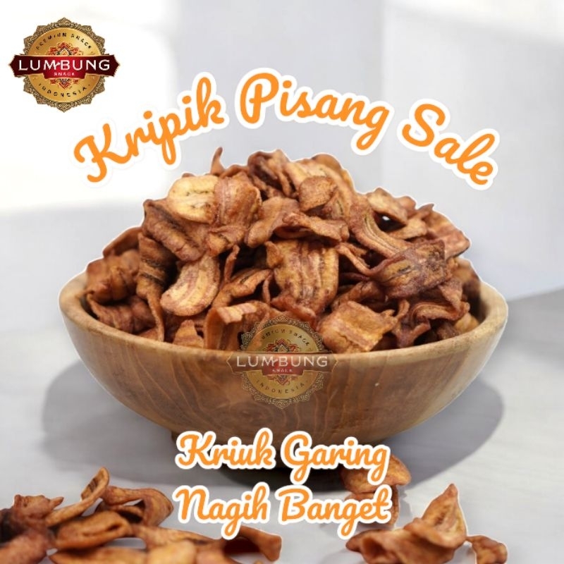 

Kripik Pisang SALE KERING 250 gr RENYAH & NIKMAT