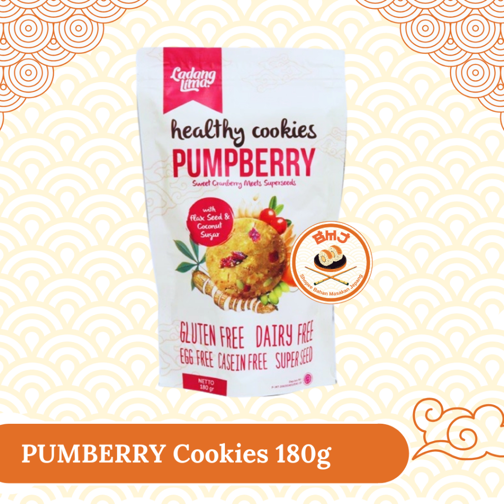 

LADANG LIMA Healthy Cookies 180 g Halal | Pumpberry