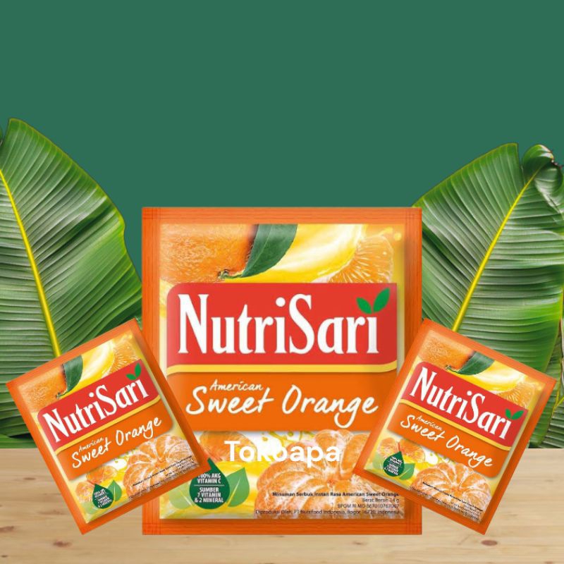 

Nutrisari American Sweet Orange 1 Renceng (10sachet)