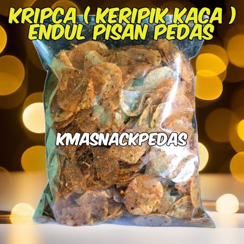 

KRIPCA PEDAS 500gram VIRAL TERMURAH COD - Kripik Kaca Pedas Daun Jeruk - Jajanan Viral - Jajanan Kekinian - Cemilan Pedas Gurih - Cemilan Kekinian Camilan Keripik Makanan Snacks Food Kripik