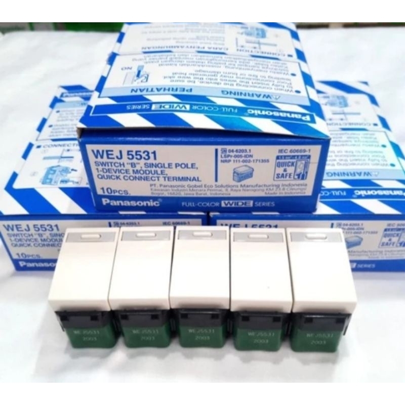 PANASONIC WEJ 5531 MATA SAKLAR WEJ 5531 WIDE SERIES WEJ5531