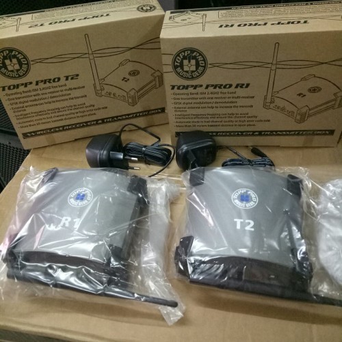 TOPP PRO / TOP PRO / TOPPRO AUDIO RECEIVER R1 & TOPP PRO AUDIO TRANSMITTER T2