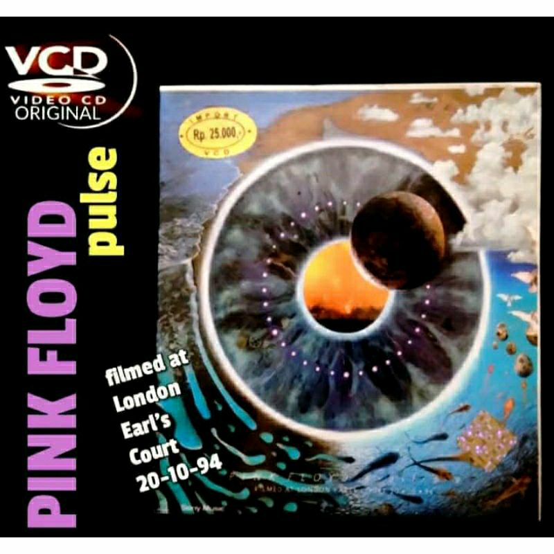 vcd pink floyd pulse original