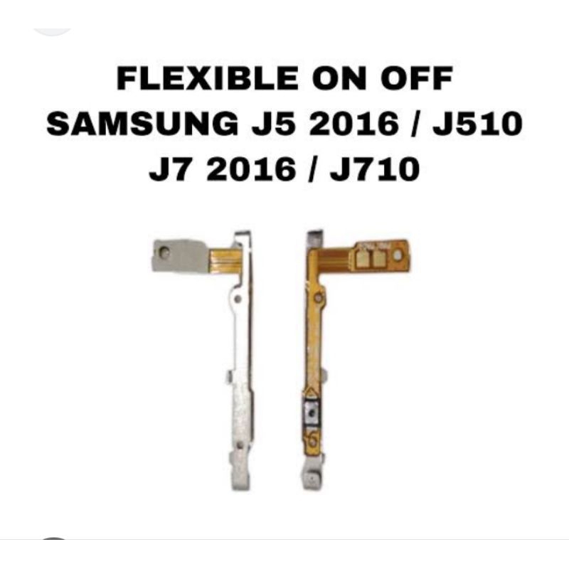Flexibel On Off Samsung J5 2016 / J7 2016