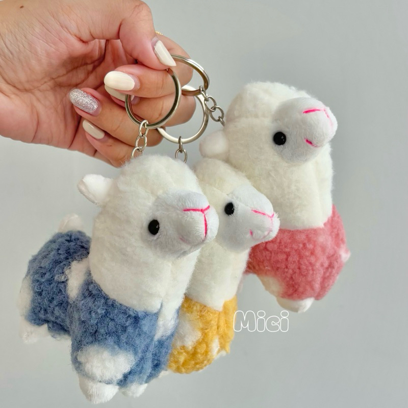 Mici Keychain - Gantungan Kunci Boneka Alpaca Lucu