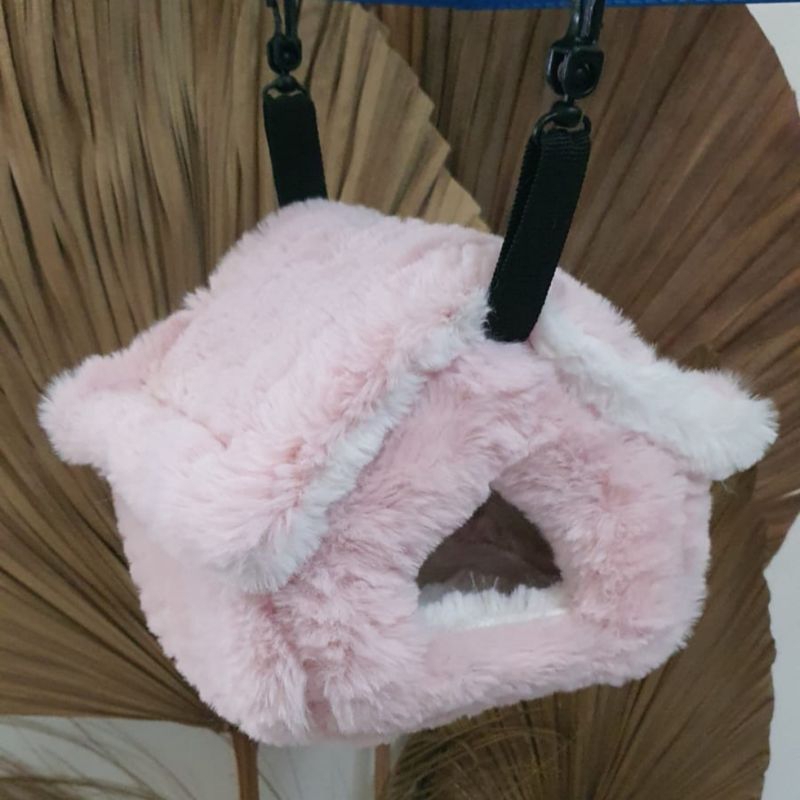 SLEEPING POUCH MODEL RUMAH HEWAN SUGAR GLIDER, TUPAI Terbang