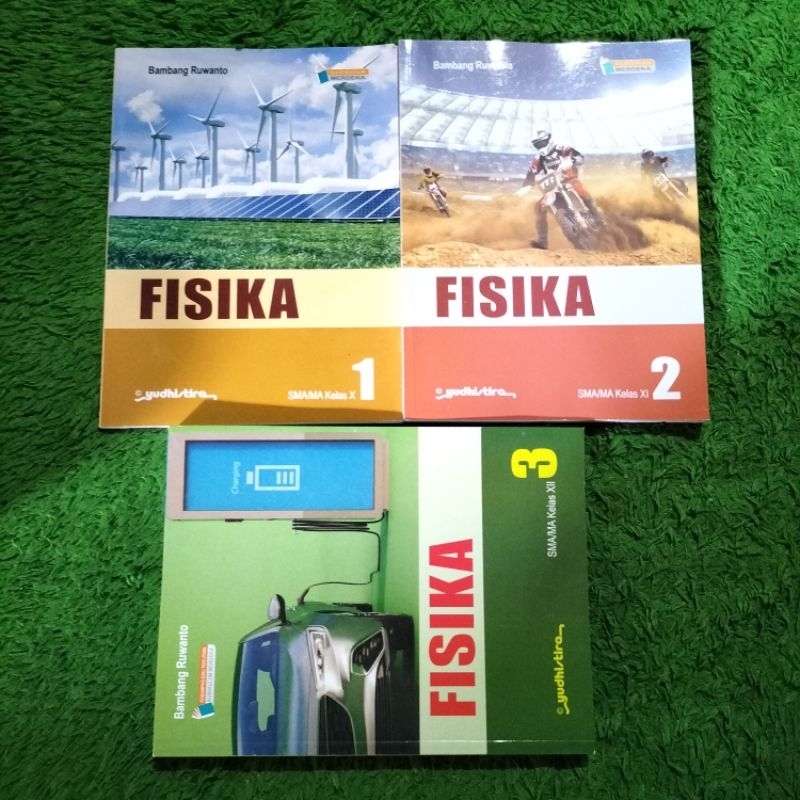ORIGINAL BUKU FISIKA KELAS 10 11 12 SMA/MA KURIKULUM MERDEKA YUDISTIRA