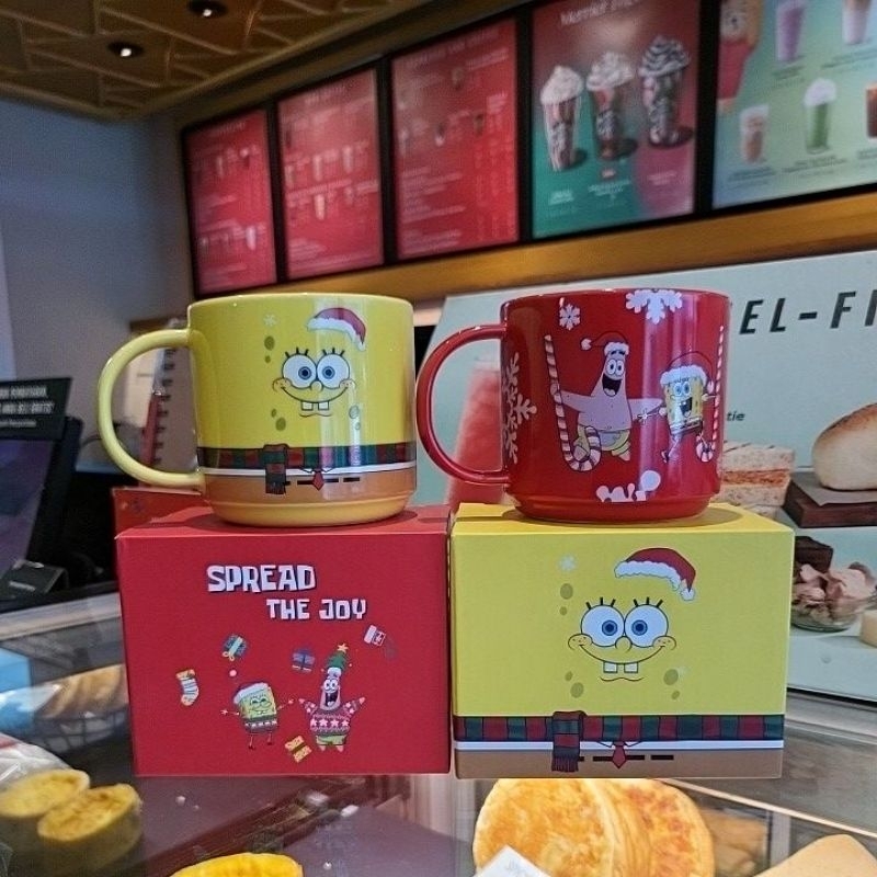 

MUG SPONGEBOB SQUERPANTS×STARBUCKS HOLIDAY 2024