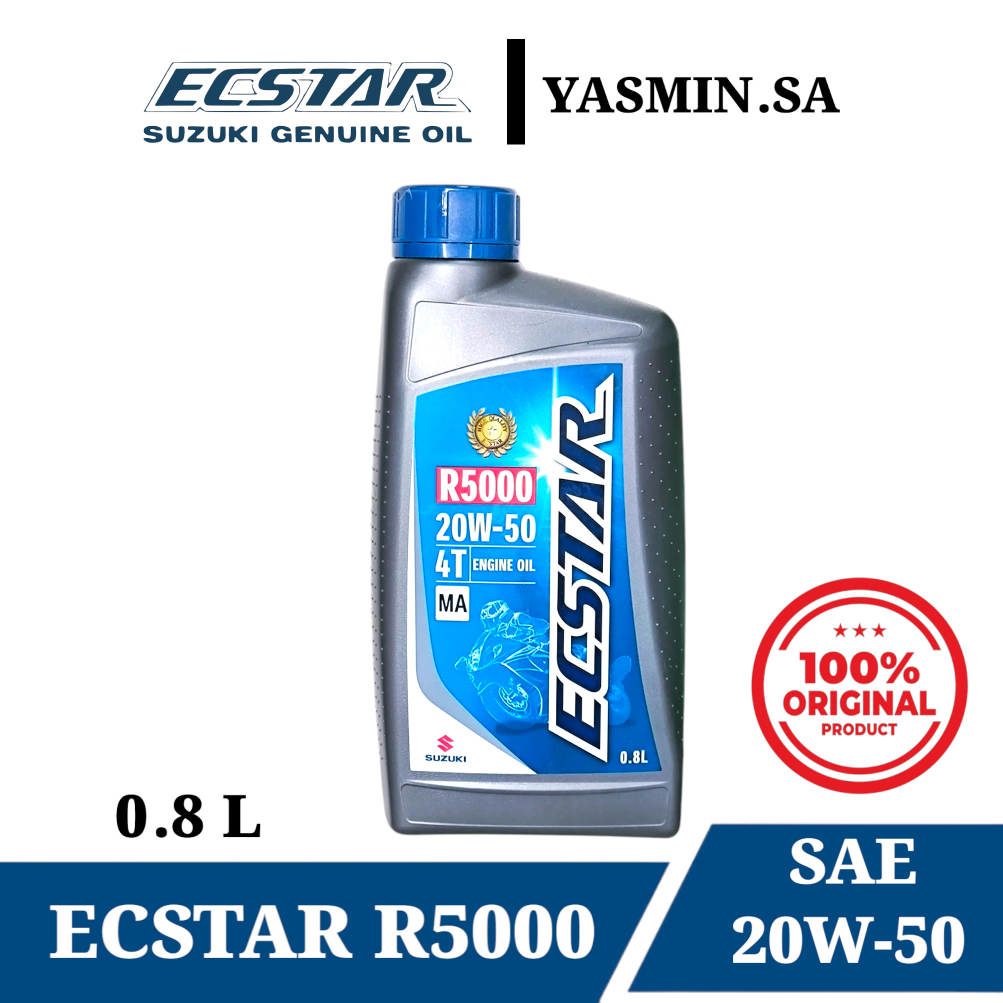Oli 4T SGO R5000 Ecstar Sae 20W-50 0,8 Liter 800 ML Jamin Original