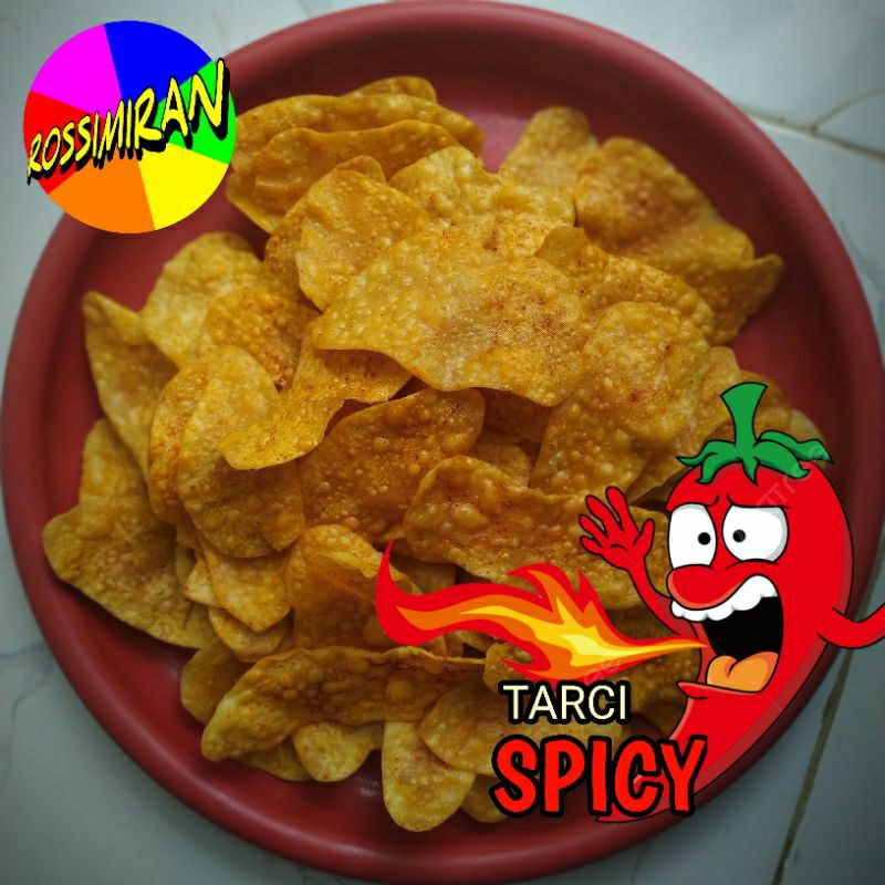 

Rossimiran Keripik Pangsit Pedas / Tarci Spicy