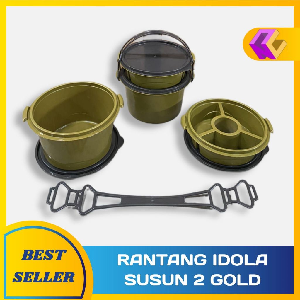 RANTANG SUSUN 2 IDOLA / Rantang BULAT SUSUN 2 / RANTANG IDOLA Murah