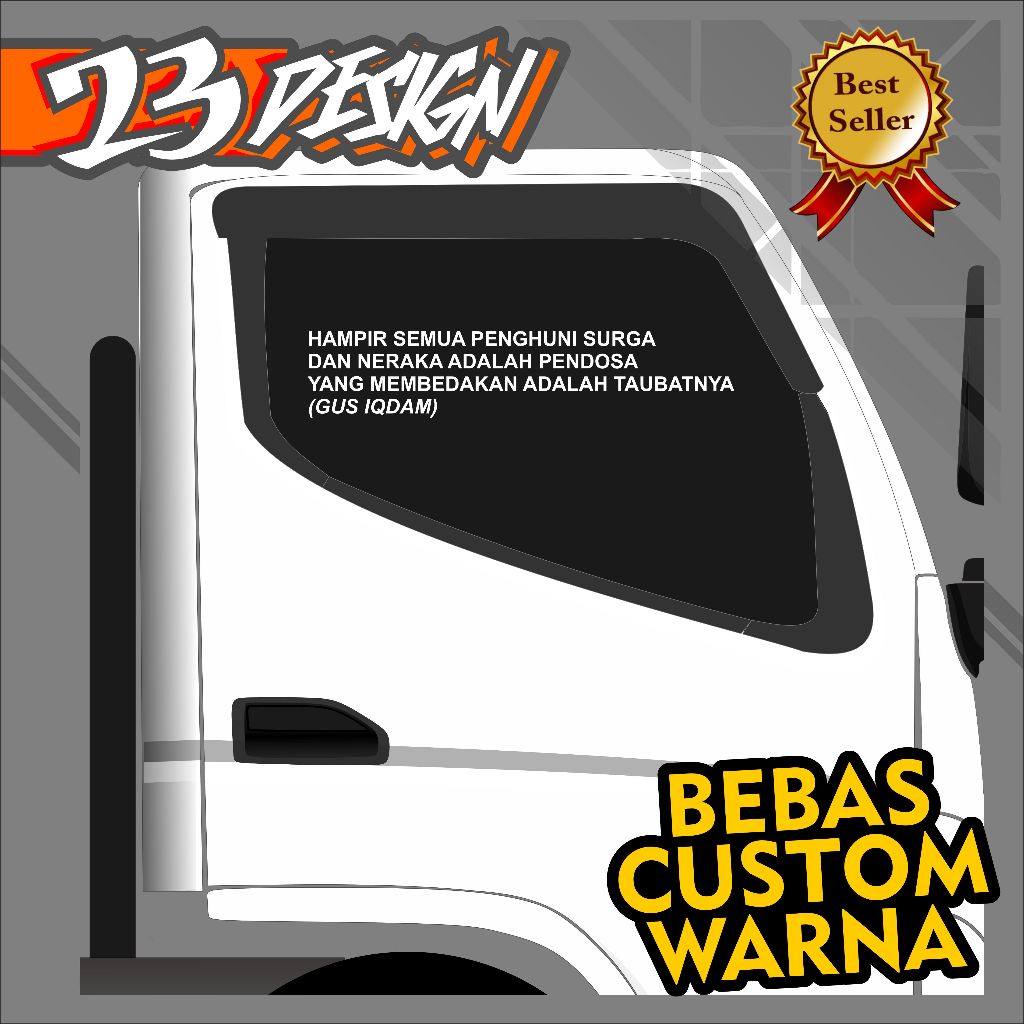 

KATA KATA STICKER KACA TERLARIS BEBAS GANTI WARNA