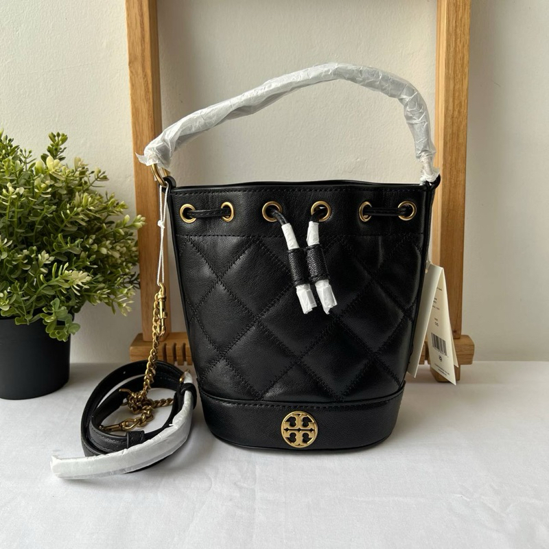 TB Willa Mini Bucket Bag 14/20x11x17.5 Black