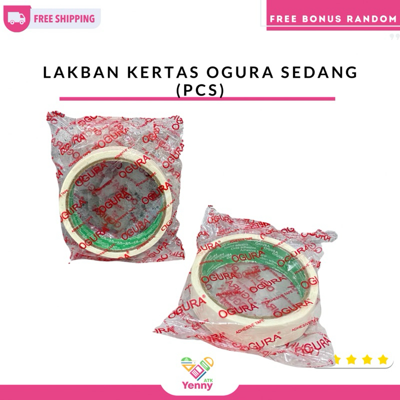 

Ogura Lakban Kertas Sedang (PCS)
