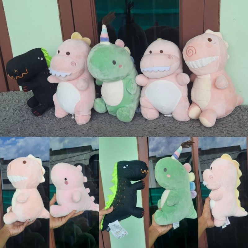 Take All 5 Boneka Dino Super Lembut Miniso BerBrand Original