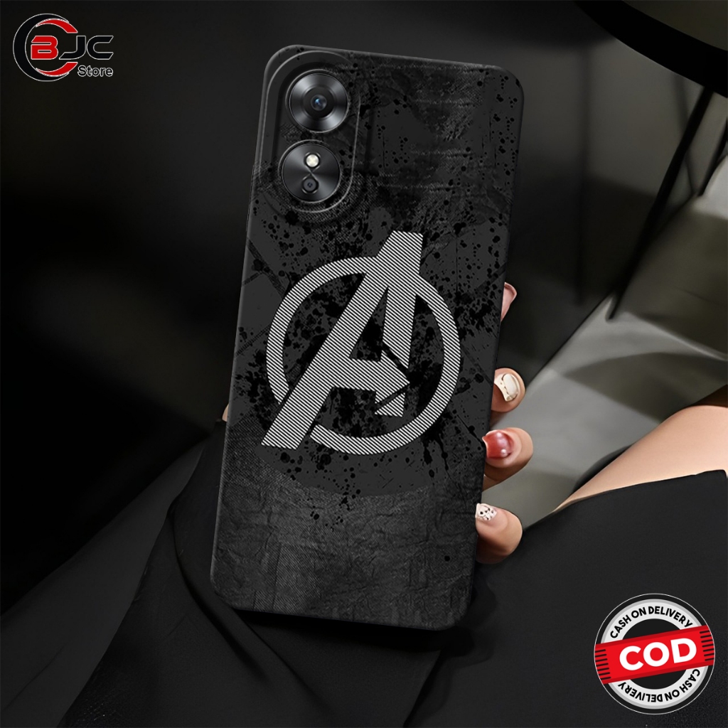 Casing Untuk OPPO A17 Case OPPO A17 Terbaru Softcase OPPO A17 Kesing OPPO A17 Silikon Procamera Maca
