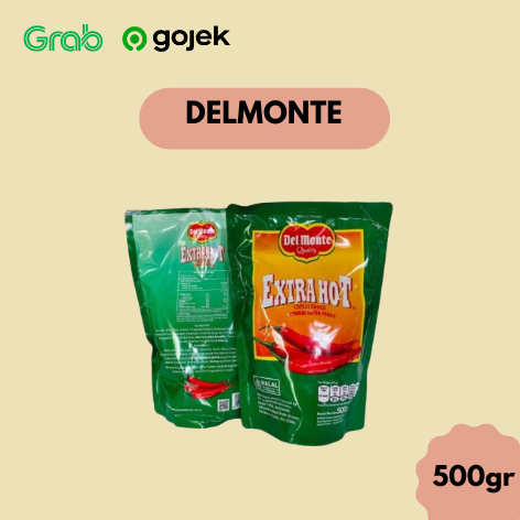 

Delmonte Saus Extra Hot Pouch 500 Gram