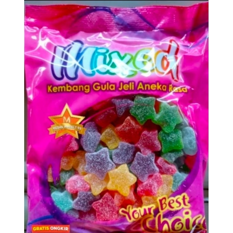 

KEMBANG GULA JELY ANEKA RASA 1000 GR