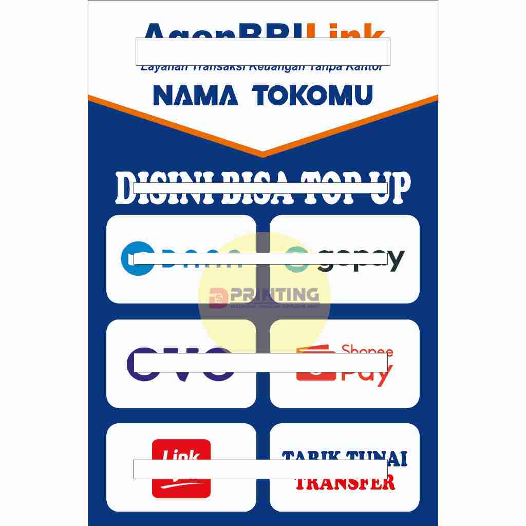 

STIKER LAYANAN PEMBAYARAN ATAU TOP OP AGEN DIGITAL