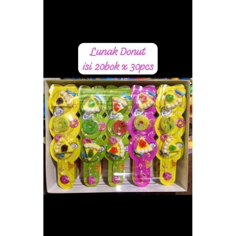 

permen lunak donat isi 30 pcs