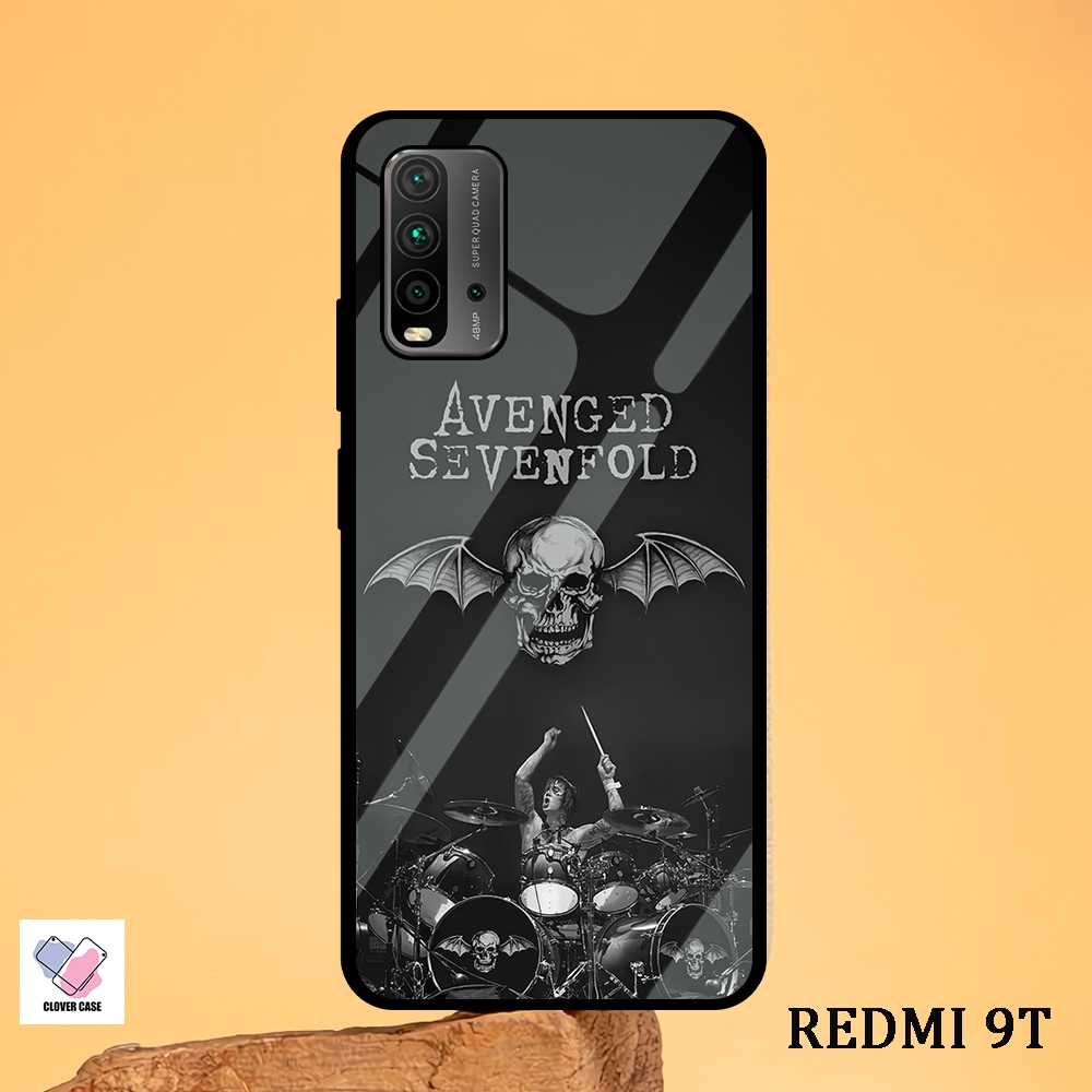 [TH11]  Case Glossy Case | REDMI 9T | CASE KEKINIAN LUCU |  Casing Hp Kilau Motif AVENGED SEVENFOLD